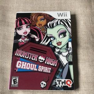 Wii Monster High GHOUL SPIRIT with Manuel
